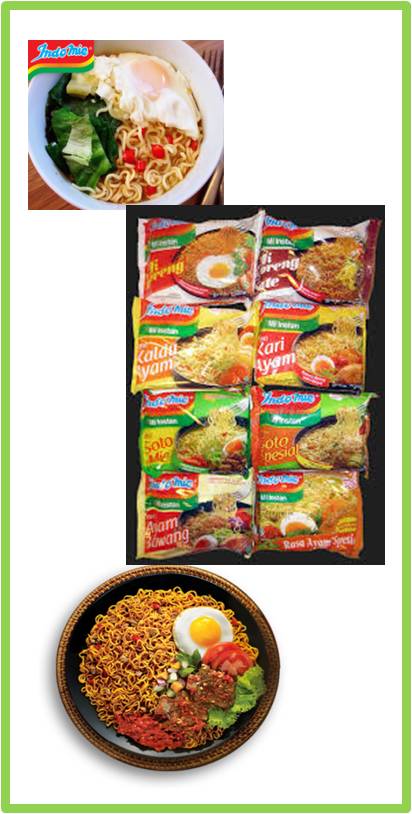 Indonesia food habits 2016 Indomie